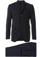 Tagliatore Two Piece Suit, Men's, Size: 58, Blue, Virgin Wool/cupro