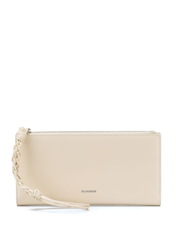 Jil Sander Single Practical Wallet - Neutrals