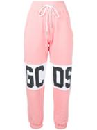 Gcds Cropped Track Pants - Pink