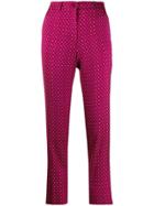 Etro Jacquard Trousers - Pink