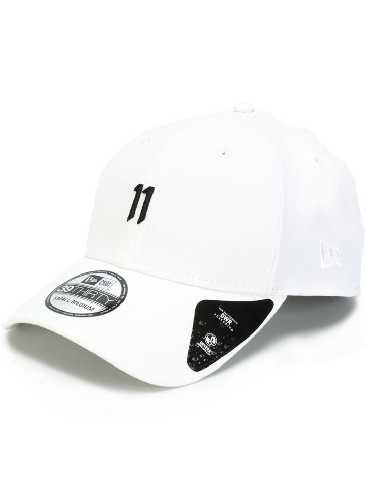 11 By Boris Bidjan Saberi Logo Embroidered Cap - White