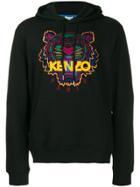 Kenzo Tiger Logo Hoodie - Black