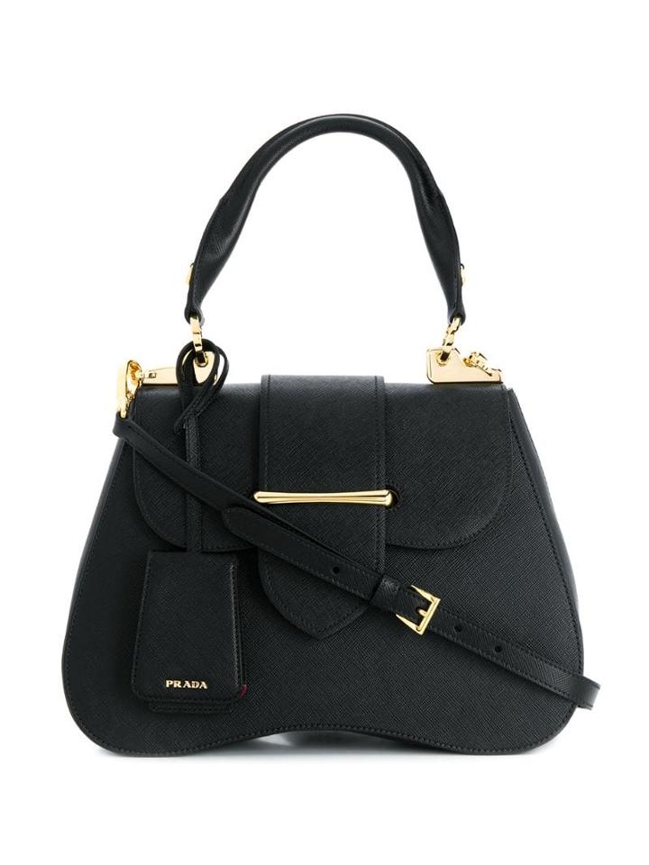 Prada Medium Sidonie Tote - Black