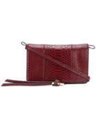 Stella Mccartney Snake-effect Mini Bag - Red
