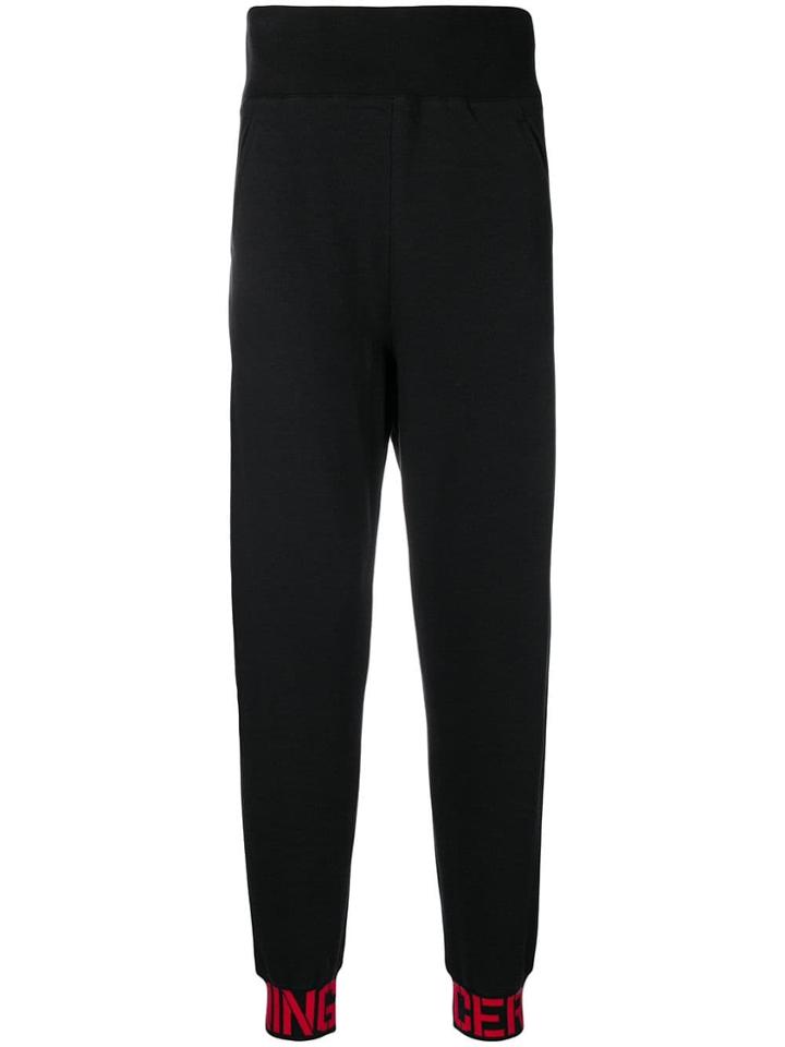 Opening Ceremony Contrast Cuff Trousers - Black