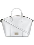 Emporio Armani Rounded Metallic Tote