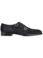 Doucal's Classic Monk Shoes - Blue
