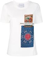 Philosophy Di Lorenzo Serafini Logo Patch T-shirt - White