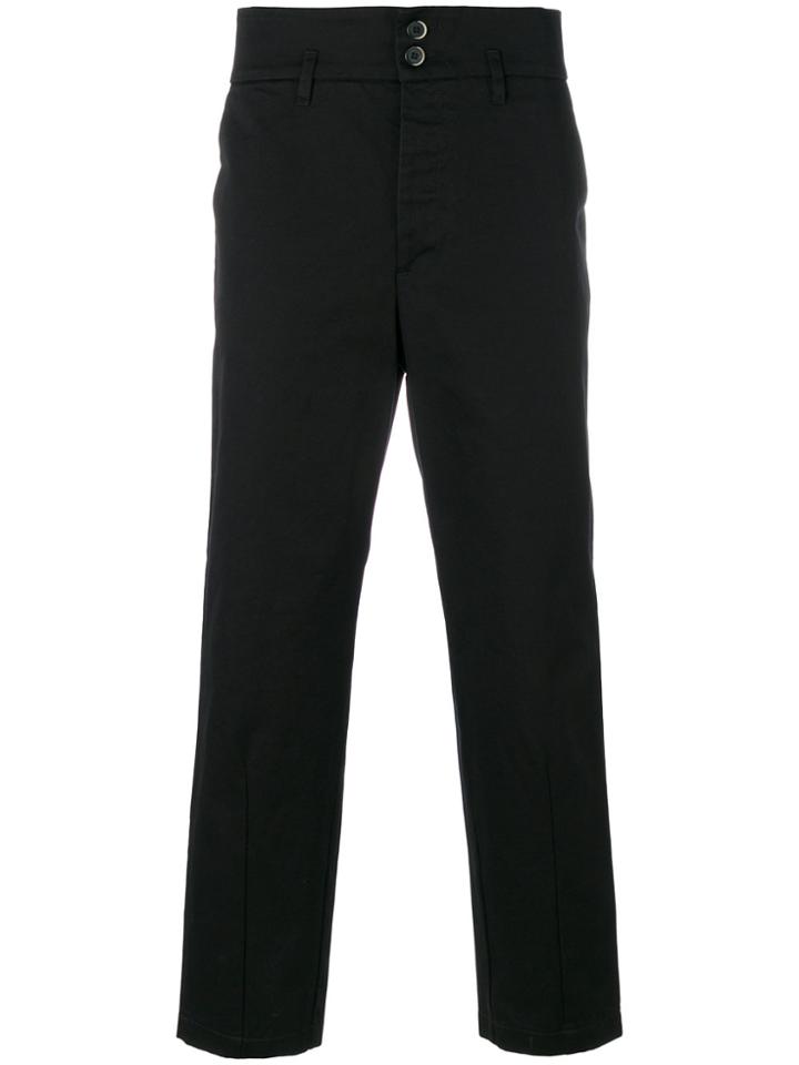 Barena Loose-fit Straight Trousers - Black