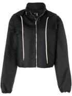 Rick Owens Hooded Bomber Jacket - Black