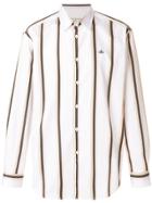 Vivienne Westwood Anglomania Vertical Stripe Shirt - White