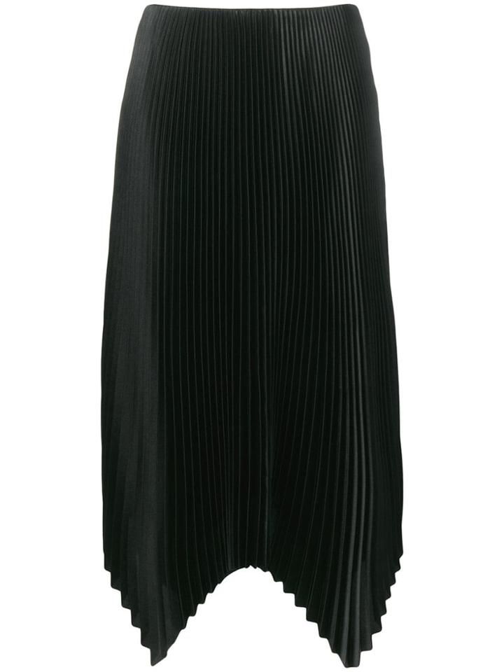 Fabiana Filippi Pleated Midi Skirt - Black