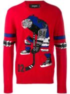 Dsquared2 64 Embroidered Jumper