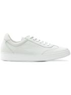 Corneliani Leather Low-top Sneakers - White