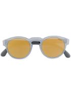 Retrosuperfuture Duo-lens Paloma Round Sunglasses - Grey