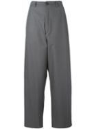 Société Anonyme - Wide Leg Trousers - Women - Cotton - 40, Women's, Grey, Cotton