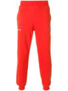 Adidas Gosha Rubchinskiy X Adidas Logo Trackpants - Red