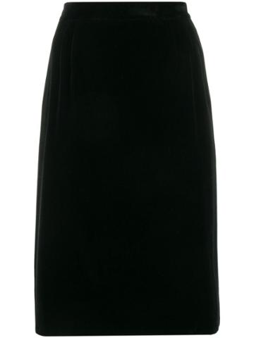 Emanuel Ungaro Pre-owned 1990s Pencil Skirt - Black