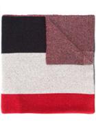 John Undercover Colour Block Scarf - Multicolour