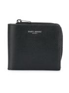 Saint Laurent Zip-around Wallet - Black