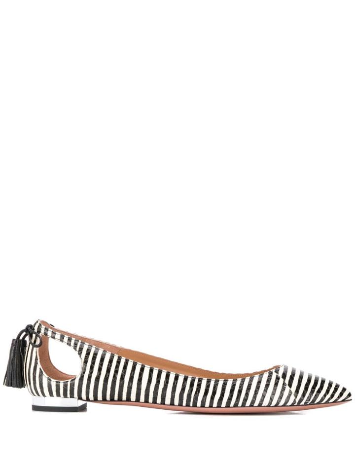 Aquazzura Forever Marilyn Flats - Black