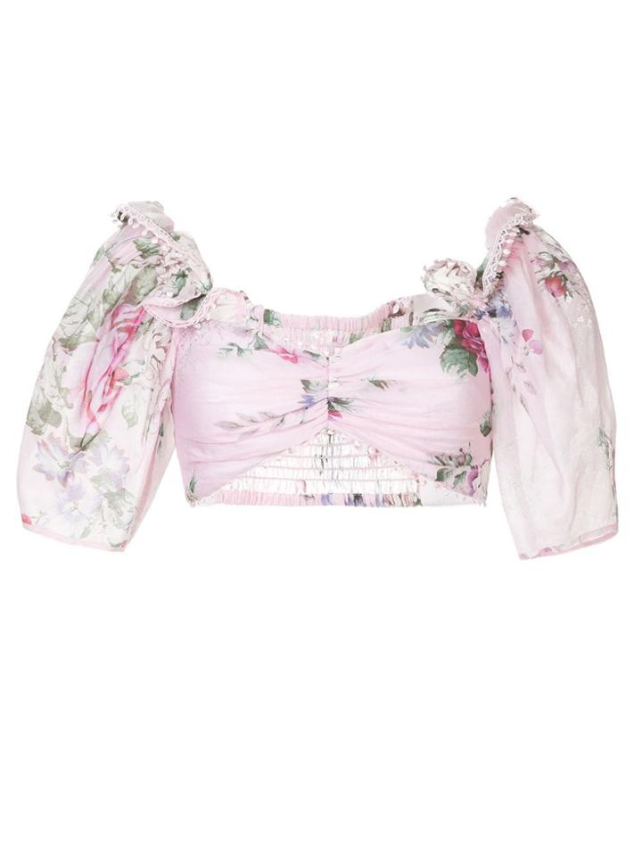 Alice Mccall Floral Louie Louie Top - Pink