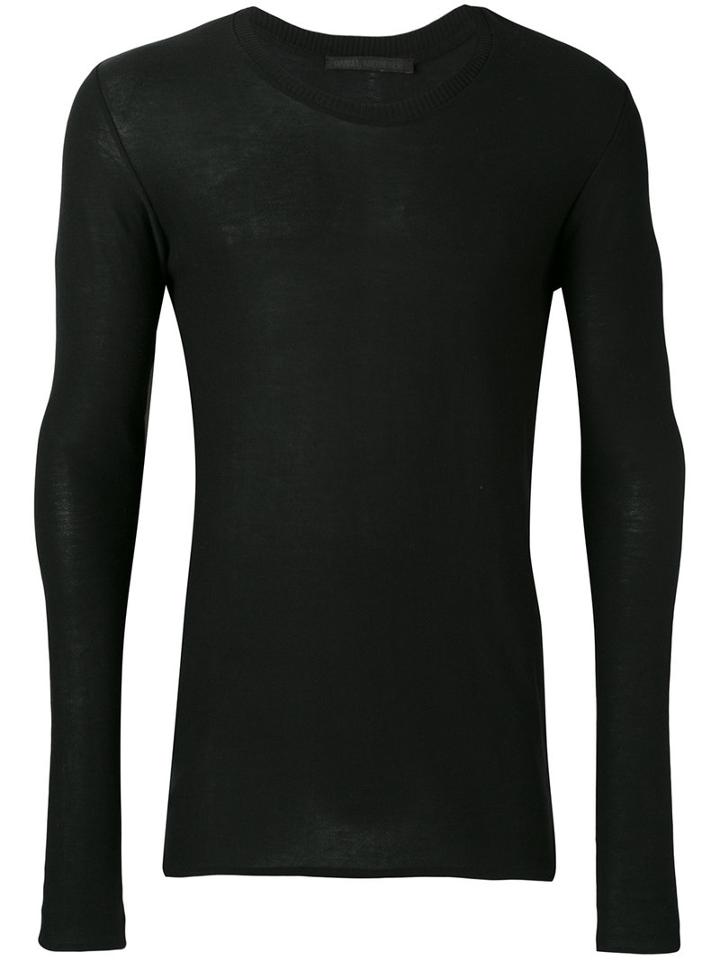 Daniel Andresen - Tuxen Sweater - Men - Cotton - M, Black, Cotton