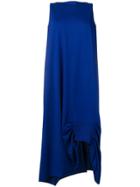 Pierantoniogaspari Flared Midi Dress - Blue