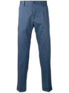 Dolce & Gabbana - Slim-fit Tailored Trousers - Men - Cotton/spandex/elastane - 46, Blue, Cotton/spandex/elastane