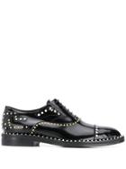 Zadig & Voltaire Youth Studs Heeled Brogues - Black