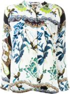 Etro Floral Print Shirt, Women's, Size: 40, Silk
