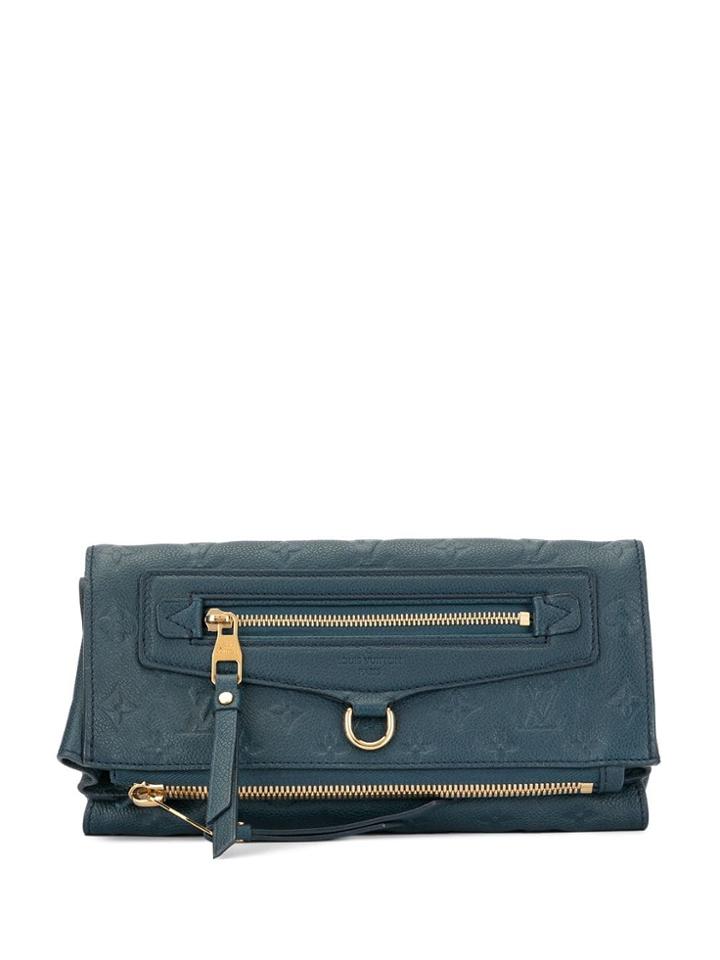 Louis Vuitton Pre-owned Cartable Ombre Clutch Bag - Blue