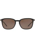 Giorgio Armani Square Frame Sunglasses - Black