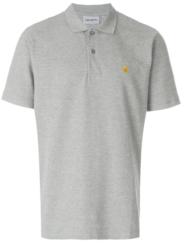 Carhartt Embroidered Logo Polo Shirt - Grey