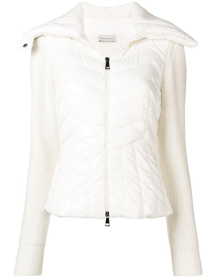Moncler Padded Knit Cardigan - White