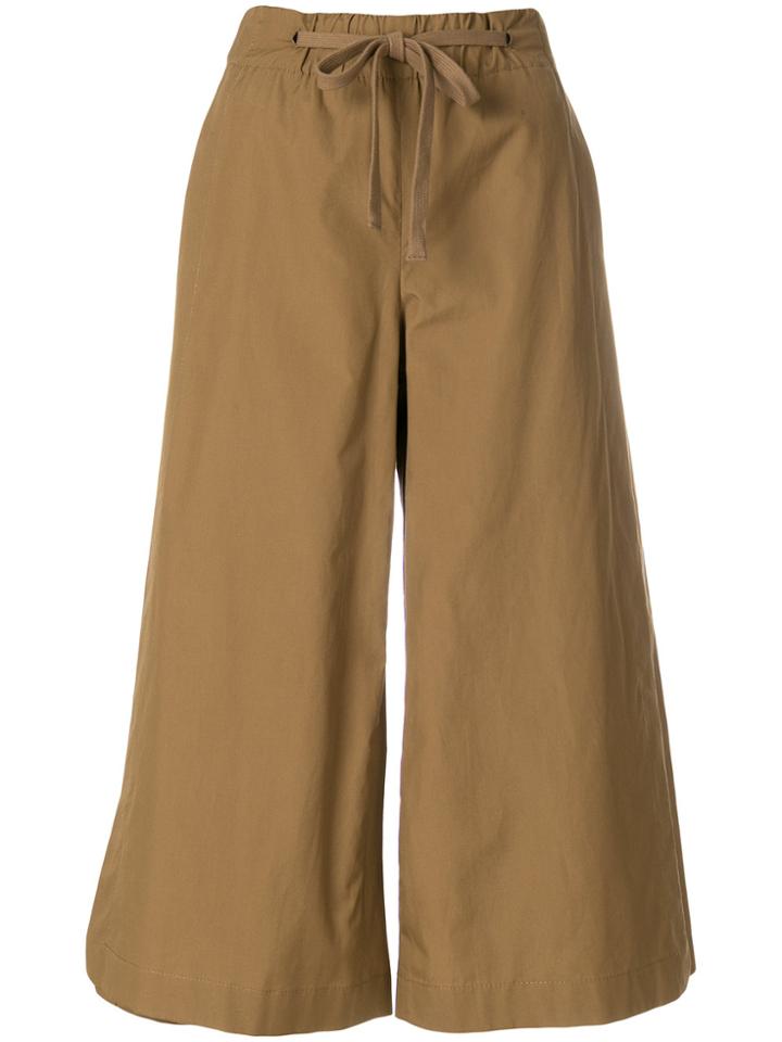 Vince Drawstring Waist Trousers - Brown