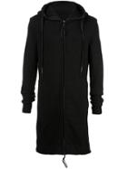 Boris Bidjan Saberi Hooded Zip-up Jacket - Black