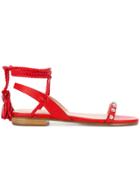 Red Valentino Wrapped Ankle Sandals