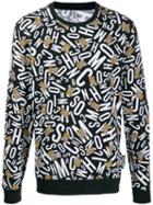 Moschino Logo-print Sweatshirt - Blue