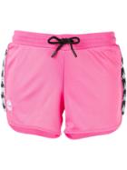 Kappa Drawstring Logo Shorts - Pink