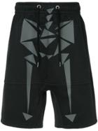 Puma Skeleton Print Drawstring Shorts - Black