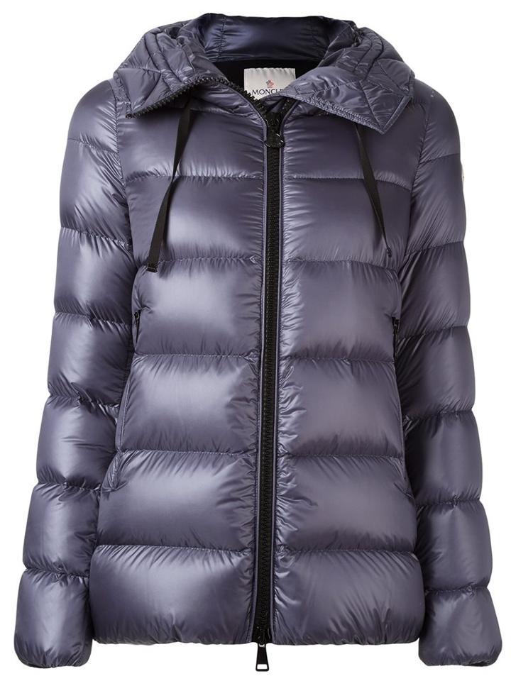 Moncler 'serinde' Padded Jacket, Women's, Size: 2, Pink/purple, Feather Down/nylon