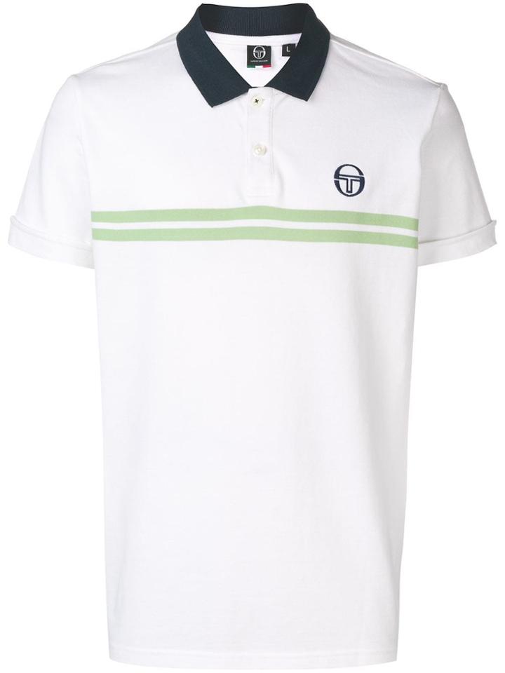 Sergio Tacchini Supermac Polo Shirt - White