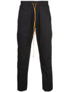 Rhude Drawstring Waist Trousers - Black