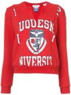 Re/done Varsity Sweatshirt - Red