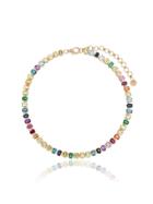Shay Shay Yg Rainbow Mul Gem Stone Choker - Multicoloured