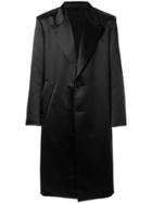 Raf Simons Notched Lapel Coat - Black