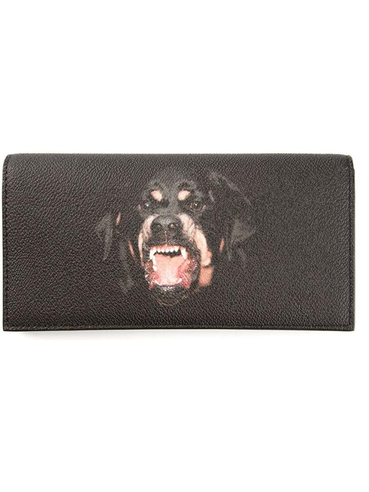 Givenchy Rottweiler Continental Wallet - Black