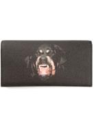 Givenchy Rottweiler Continental Wallet - Black