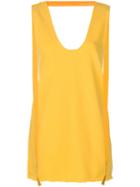 Jw Anderson Long Jersey Tank Top - Yellow